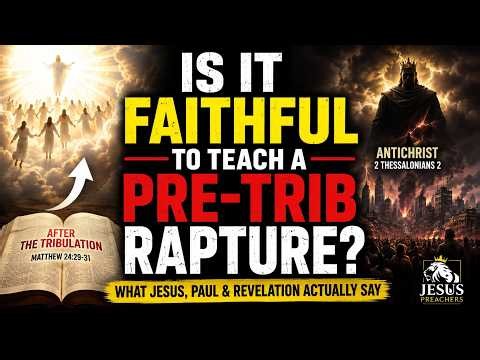 🧐Is it faithful to teach a Pre-Trib Rapture⁉🗣️