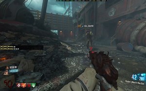 （使命召唤12）僵尸模式阿森松双人无AAT经典糖一命50波