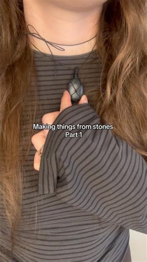 Making Things From Stones | Magical DIY From Nature | Macrame Necklace
