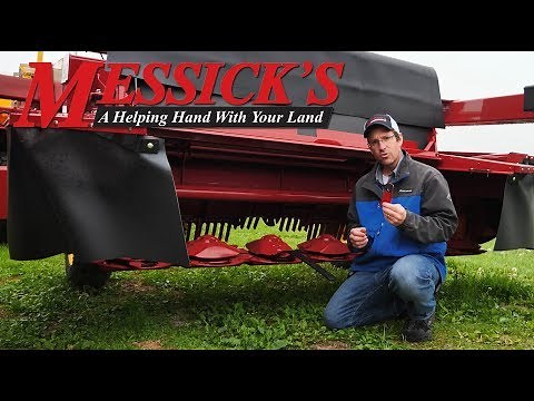 Quick change knives on a New Holland discbine | TMT