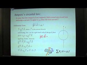 Ampere's Circuital Law in differential form