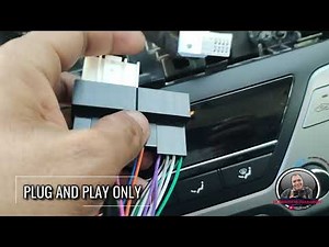 Installed Android Monitor for Hyundai Elantra 2019