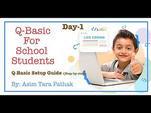 Day-1 | QBASIC Setup Guide Step by Step in Nepali | Qbasic Environment | Algorithm and FlowChart