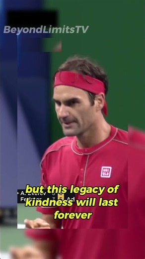The Other Side of Roger Federer: Turning Tennis into a Lifeline for Millions of Kids. #shorts