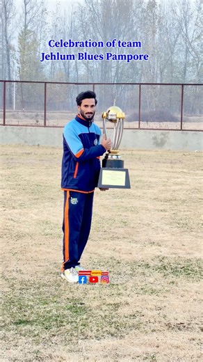 12K views · 134 reactions | Celebration of team Jehlum Blues Pampore after winning final of One Village Champions League Lelhara Ed8th.  #kongposhsportsglory #fb #viral | Kongposh Sports Glory | Facebook