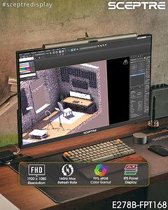 Missed out on the Prime Day deals? Take a look at this fantastic 27" monitor equipped with an IPS panel for superior color accuracy, a rapid 1ms response time, and a smooth 165hz refresh rate. . . . : https://bit.ly/3XIKXNT #Sceptredisplay #monitor #GamingMonitor #essentials #computermonitor #pcgaming #workhardplayhard | Sceptre | Facebook