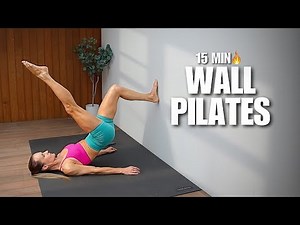 15 Min Full Body Wall Pilates Workout | Burn Fat & Tone Up