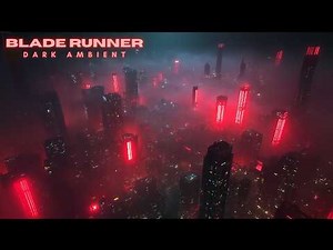 Blade Runner Megacity 4K | Dark Sci-Fi Ambient Atmosphere for Focus