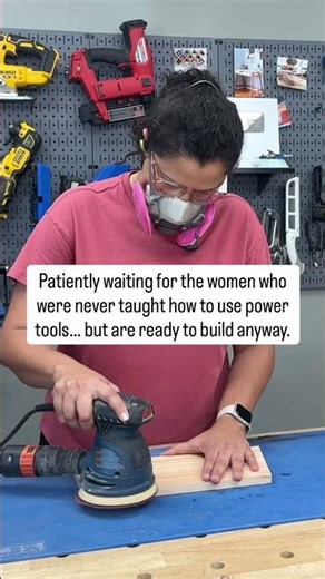 If you are ready to learn to use power tools, let’s go! #woodworkingtips