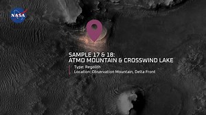 Meet the Mars Samples: Atmo Mountain and Crosswind Lake (Samples 17 and 18) - NASA Science