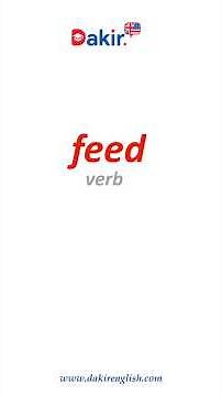 feed | يٌطعم | dictionary from English to Arabic