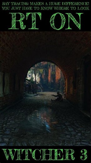 Witcher 3 [×] Ray tracing ON vs OFF [×] Episode 27 #Witcher3 #raytracing #comparison