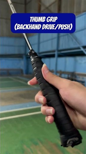 different badminton grip function