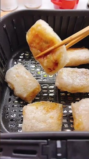 What happen when you air fry rice paper