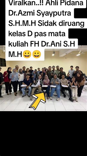Dr. Azmi Syayputra & Dr. Ani Sidak Kelas Kuliah