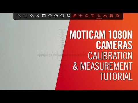 Moticam 1080N cameras Calibration and Measurements tutorial | by Motic Europe