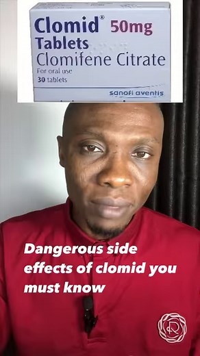 Side effects of #clomid #fyp | Nigeria Health Blog