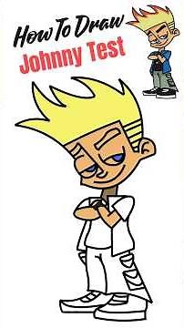 You Won’t Believe How Simple Drawing Johnny Test Actually Is! 🎨