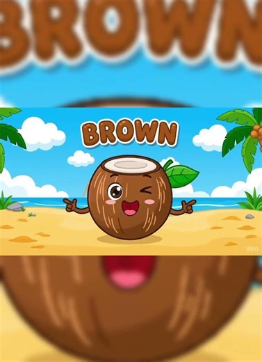 What Color Is Coconut? Learning Colors With Fruits