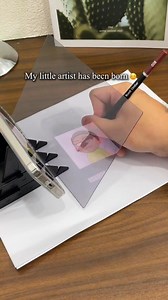 No talent needed. Just trace the light!  The Optical Drawing Board makes drawing easy for everyone. • Perfect for beginners & kids • Use any photo from your phone • Create amazing art in minutes Tap "Shop Now" to start your art journey today! #DrawingHack #ArtTool #EasyDrawing #CreativeGift | Q\Whileuntil | Facebook