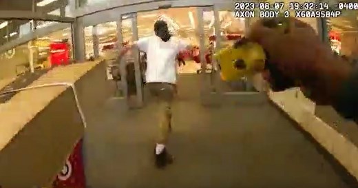 Target shoplifter caught in the act arrested after dramatic fight with Atlanta police