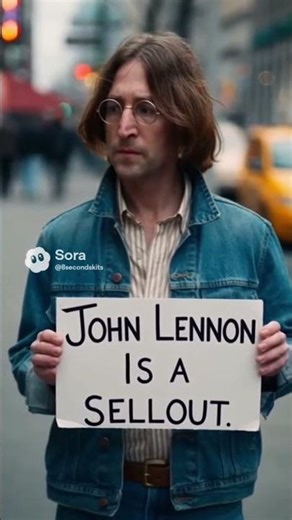 John is a sellout #ai #johnlennon #funny #comedy #satire