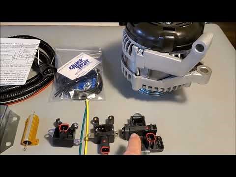 ECM Alternator Voltage Control Bypass kit, External Voltage Regulator for Chrysler, Dodge, Jeep