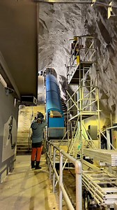From deep inside Gaustatoppen, a hidden railway takes you straight through the mountain - all the way to the summit. 🚠✨ Built in the 1950s for NATO, today it’s one of Norway’s most unique rides. | Spectacular Norway