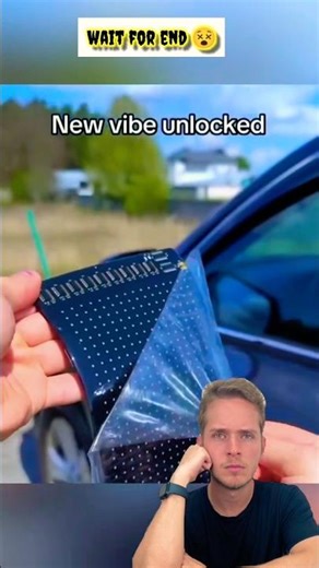 DIY Car LED Pixel Panel Mod ✨ #shorts