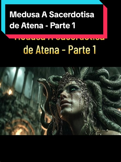 Medusa A Sacerdotisa de Atena Parte . #medusa #atena #poseidon #mitologia