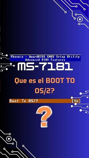 BIOS Boot to OS/2 🖥️ ¿IBM compitió con Microsoft?