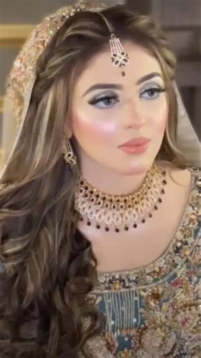 MOST BEAUTIFUL ND GORGEOUS PAKISTANI WEDDING MAKEUP IDEAS NEW LATEST IDEAS #shortsfeed #shorts #new