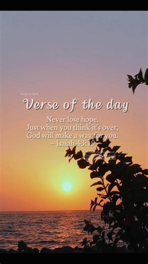 Never lose hope. God is always faithful. He never lets go. 🙌♥️✨ | Note to Self.