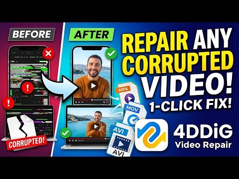 Best Video Repair Software That Actually Works! How to Repair Corrupted/Damaged Videos in 2026