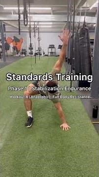 Standards Training 🎯 Phase 1: Stabilization Endurance Workout A1