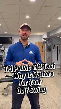 Pelvic Tilt Test - Why it matters for your Golf Swing