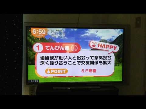 めざまし占い7月28日