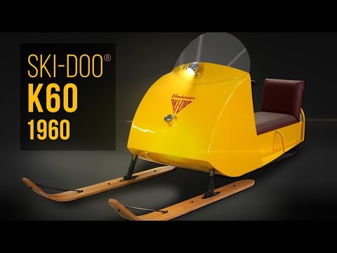 Reserve vehicles - The Ski-Doo® snowmobile, model K60 from 1960