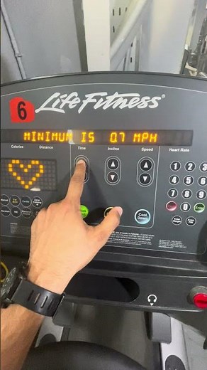 LIFE FITNESS TREADMILL SETTING CONFIGURATION