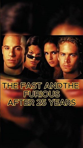 What's the next movie?🔥The Fast and the Furious (2001)🔥| 25 Years Later #cinema #movie #movielegends