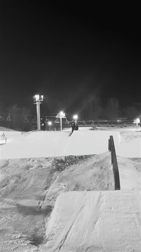 The Terrain Park opened back up today, and the new set up is on 🔥. Thank you, Park Crew! 💪⚒️🪏 | Welch Village
