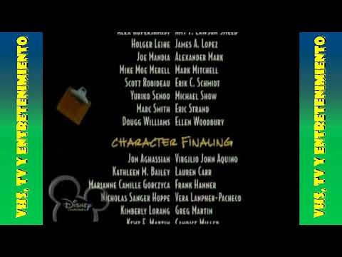 Chicken little - Créditos completos (Español latino) Disney channel 2008