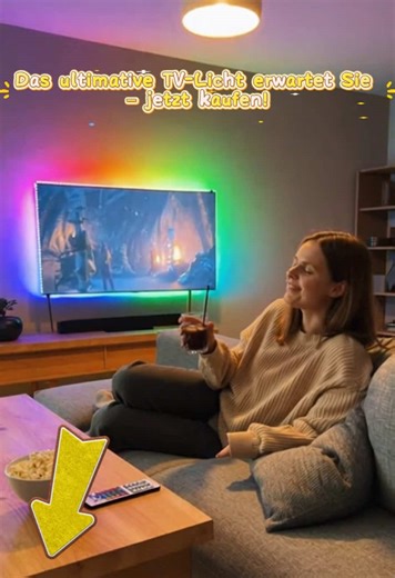 Your after-get off work time deserves an upgrade! Turn your living room into a movie theater with our camera synchronization technology! #ambientlight #smarttv #ledlighting #ledlights #hometheater