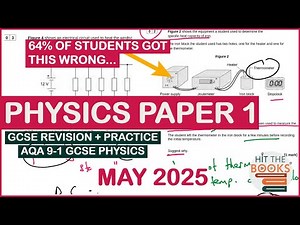 Top 5 Hardest GCSE Physics Paper 1 Questions | May 2025 | AQA