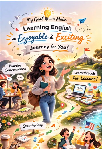 Tired of boring English lessons? 😴 You know the grammar… but speaking still feels hard? 😅 Let’s learn English together! Fun lessons. Easy phrases. Real conversations. 💬✨ Follow for real English you can actually use every day! 🚀 #learnenglish #englishteacher #everydayenglish #englishpractice #englishtips