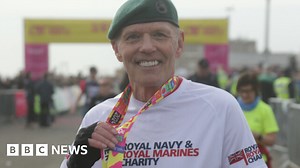 Brighton: Man accidently sets marathon record on crutches