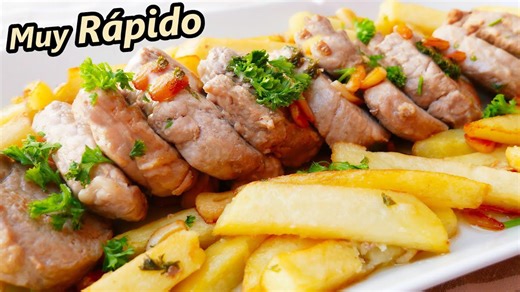 Carne con papas – receta fácil con solo 5 ingredientes