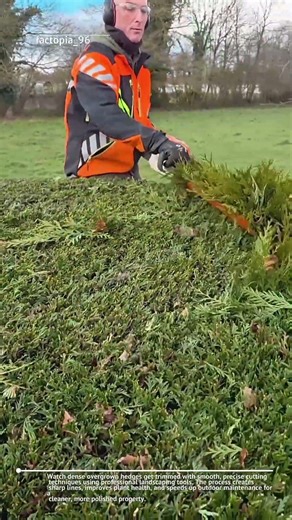 Extreme Hedge Cutting Skills! Clean Landscaping Transformation