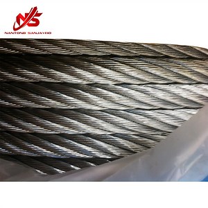 [Hot Item] Bright Galvanized 6X19 Steel Wire Rope