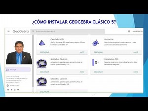 ¿Cómo instalar GeoGebra Clásico 5?